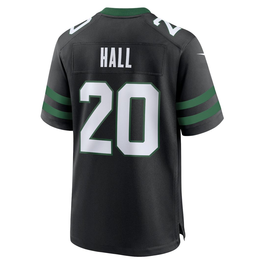 New York Jets Breece Hall Legacy Black Alternate Game Jersey | NFL Football Jersey