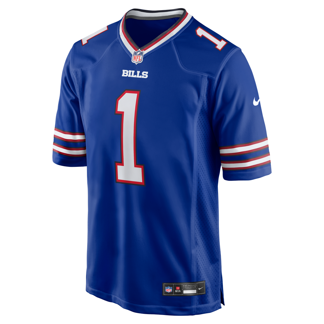 Buffalo Bills Mecole Hardman Royal Team Game Jersey | NFL Football Jersey