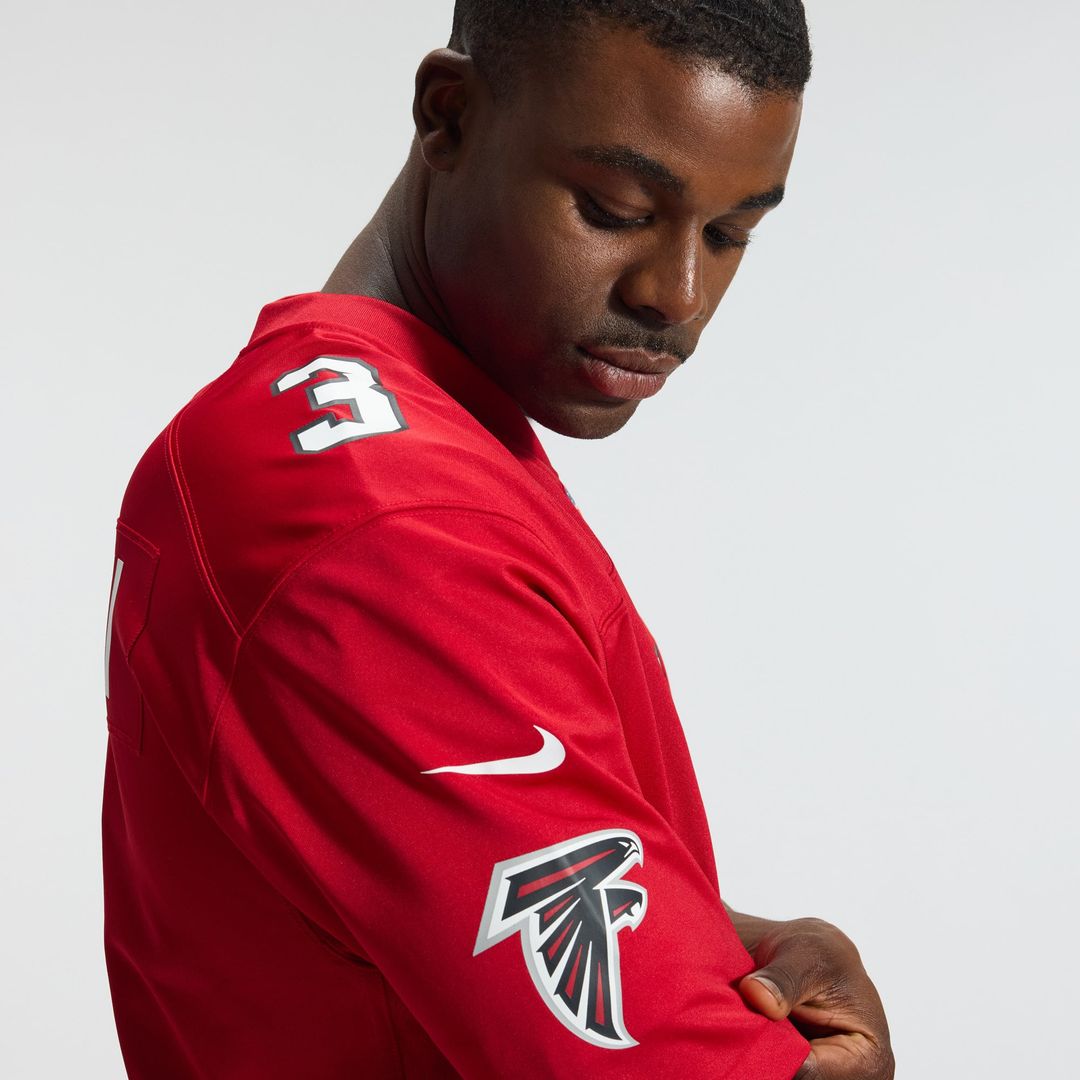 Atlanta Falcons Jessie Bates III White Game Jersey | NFL Football Jersey
