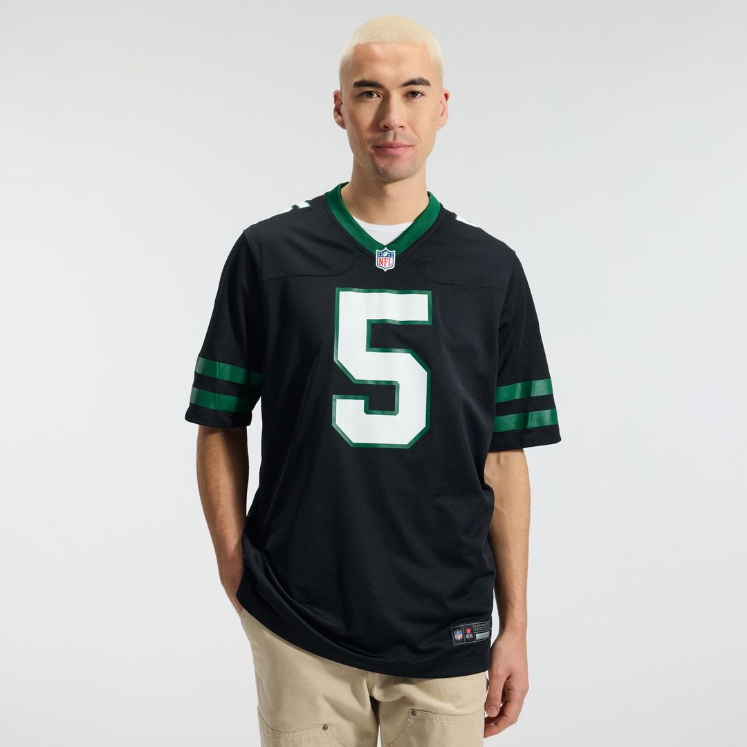 New York Jets Garrett Wilson Legacy White Game Jersey | NFL Football Jersey