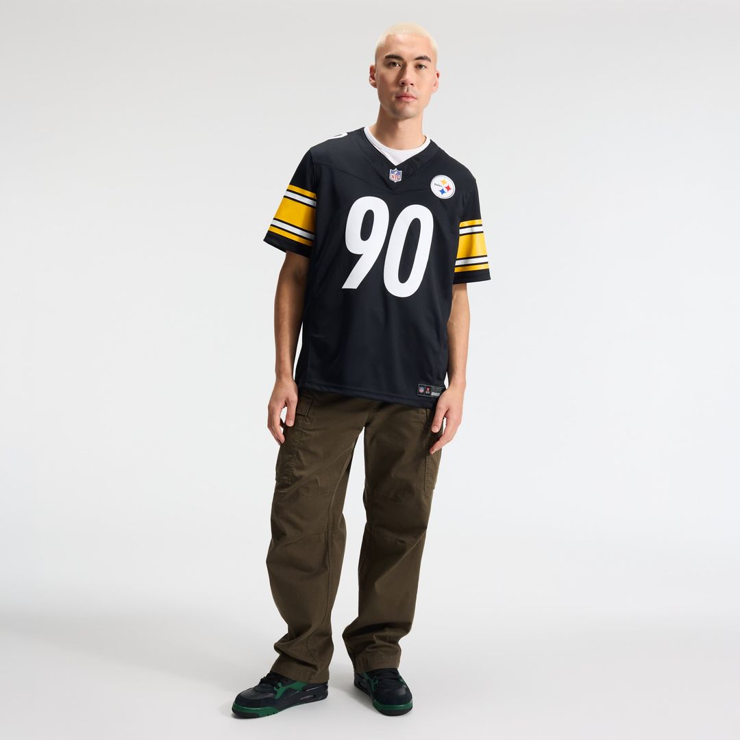 Pittsburgh Steelers T.J. Watt Gold Alternate Vapor F.U.S.E. Stitched Limited Jersey | NFL Football Jersey