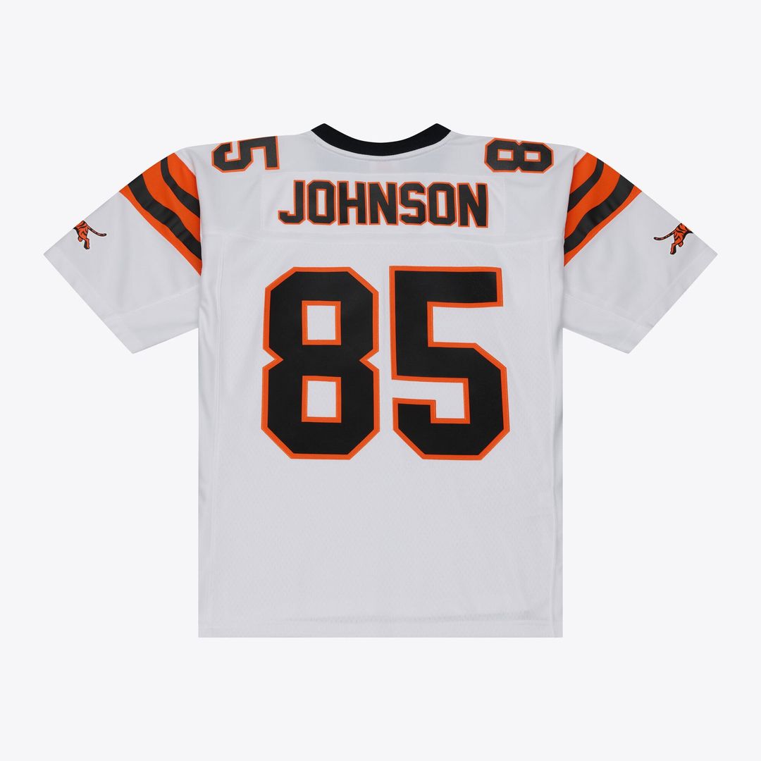 Cincinnati Bengals Chad Johnson White 2001 Legacy Replica Player Jersey | NFL Football Jersey