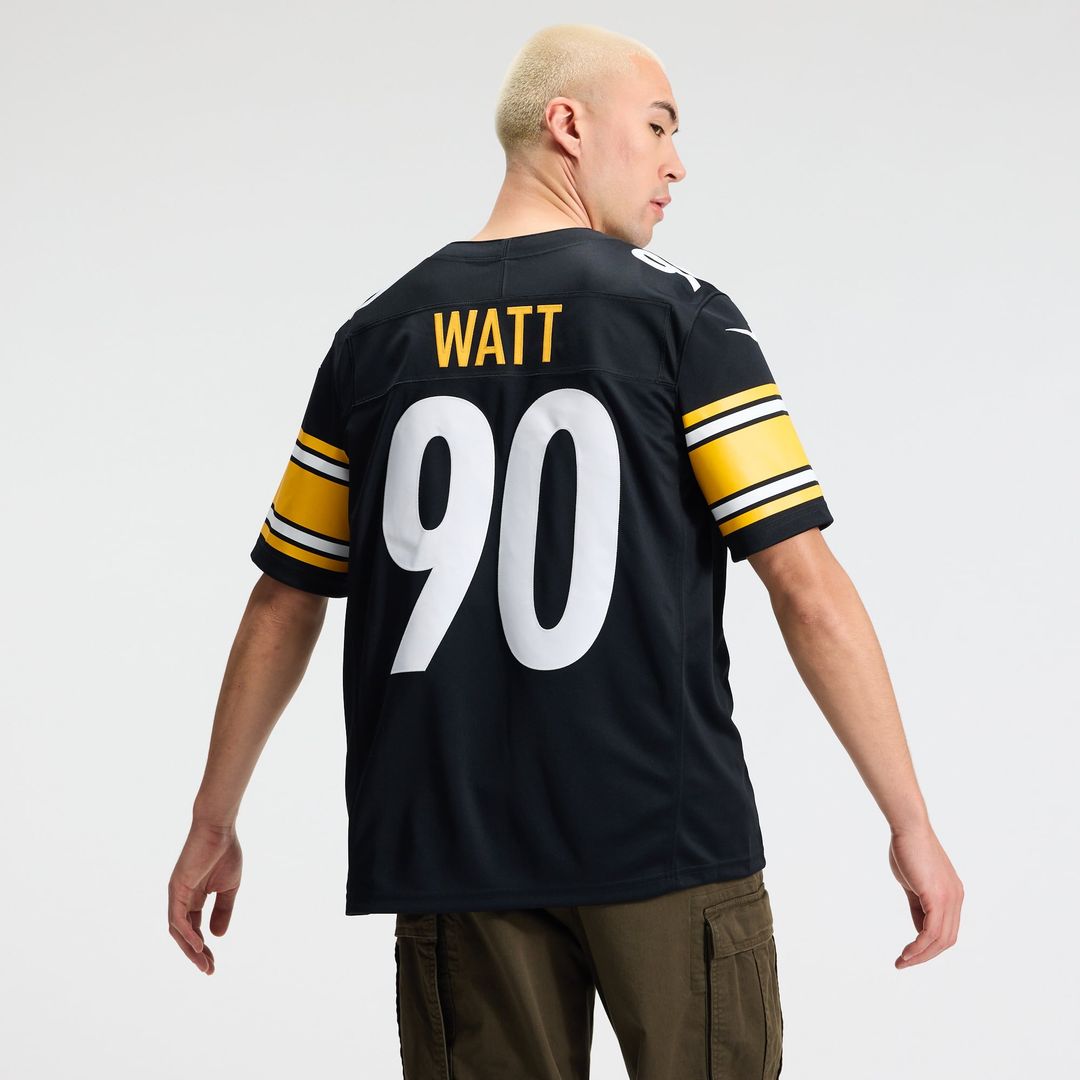 Pittsburgh Steelers T.J. Watt Gold Alternate Vapor F.U.S.E. Stitched Limited Jersey | NFL Football Jersey