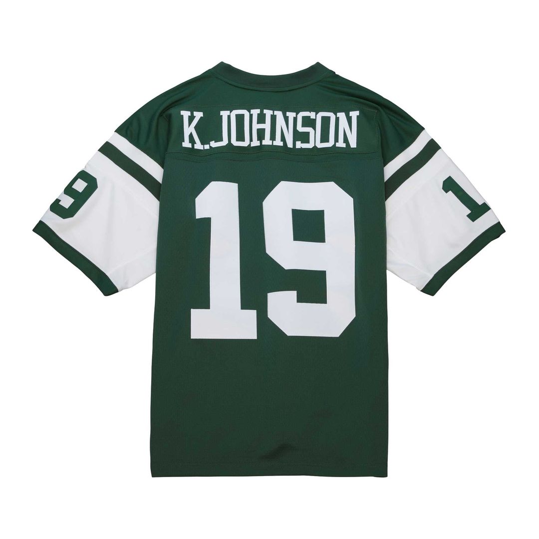 New York Jets Keyshawn Johnson Green Legacy Replica Jersey | NFL Football Jersey