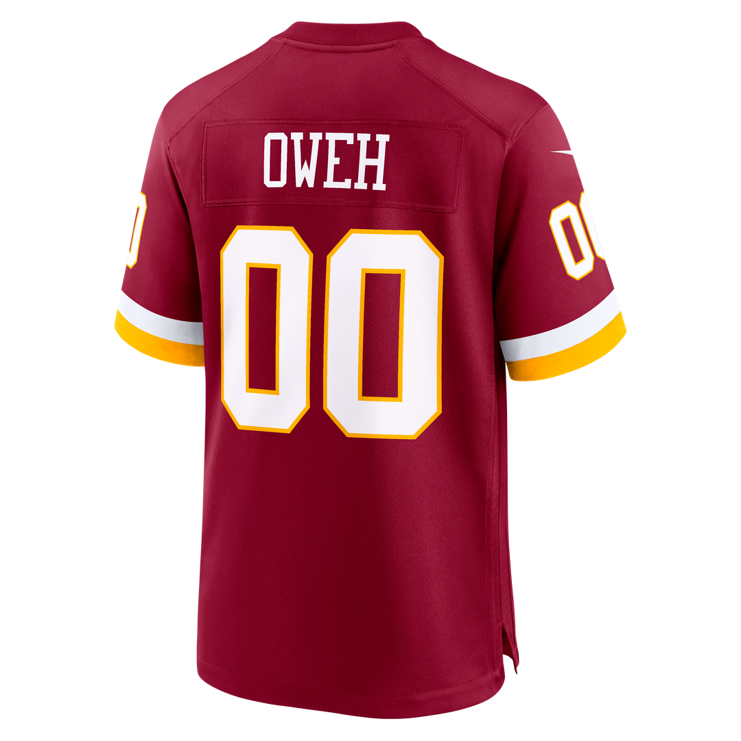 Washington Commanders Odafe Oweh Burgundy Game Jersey | NFL Football Jersey