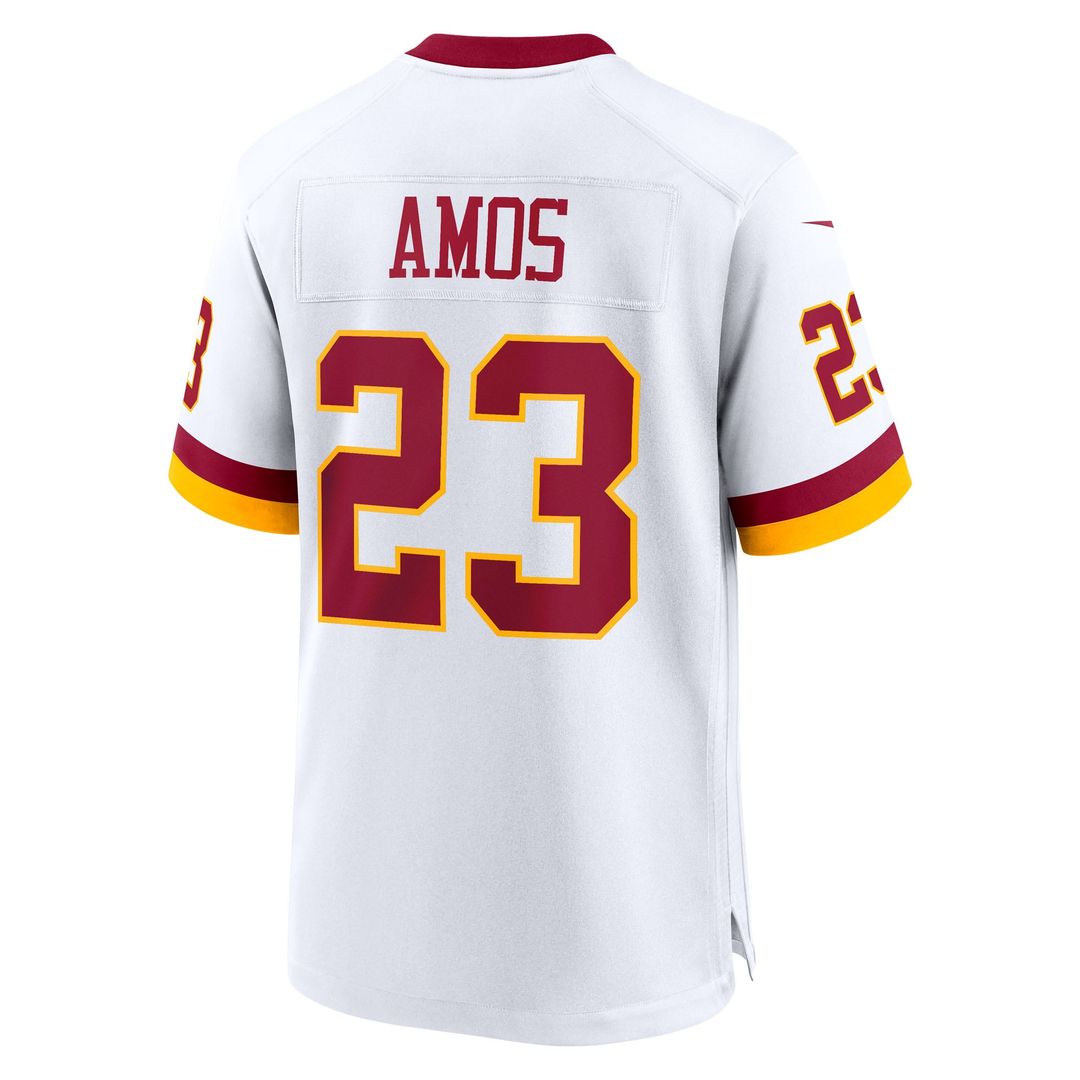 Washington Commanders Trey Amos White Game Super Bowl Era Jersey | NFL Football Jersey