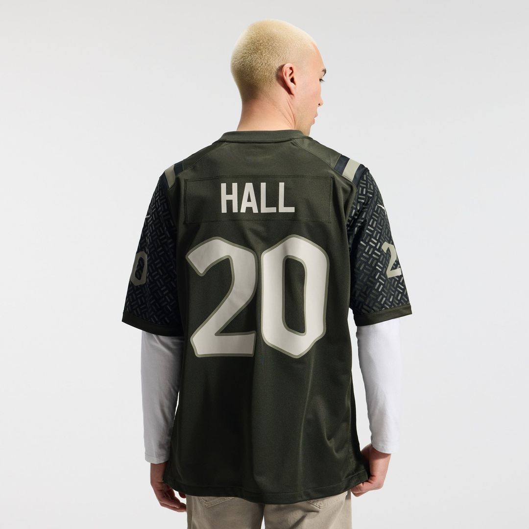 New York Jets Breece Hall Green Rivalries Collection Game Jersey | NFL Football Jersey