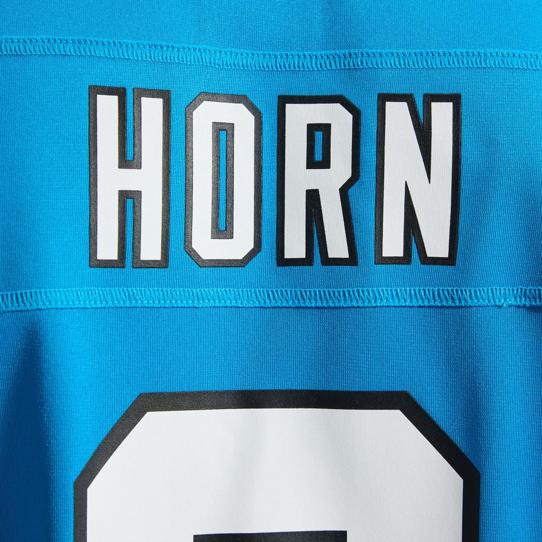 Carolina Panthers Jaycee Horn Blue Alternate Game Jersey | NFL Football Jersey