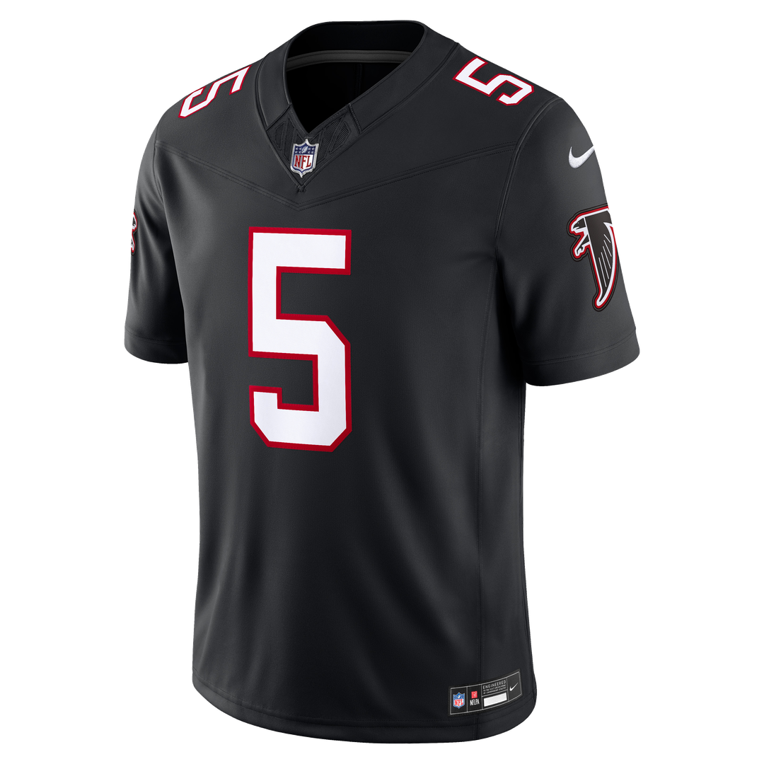 Atlanta Falcons Drake London Black Alternate Throwback Vapor F.U.S.E. Stitched Limited Jersey | NFL Football Jersey