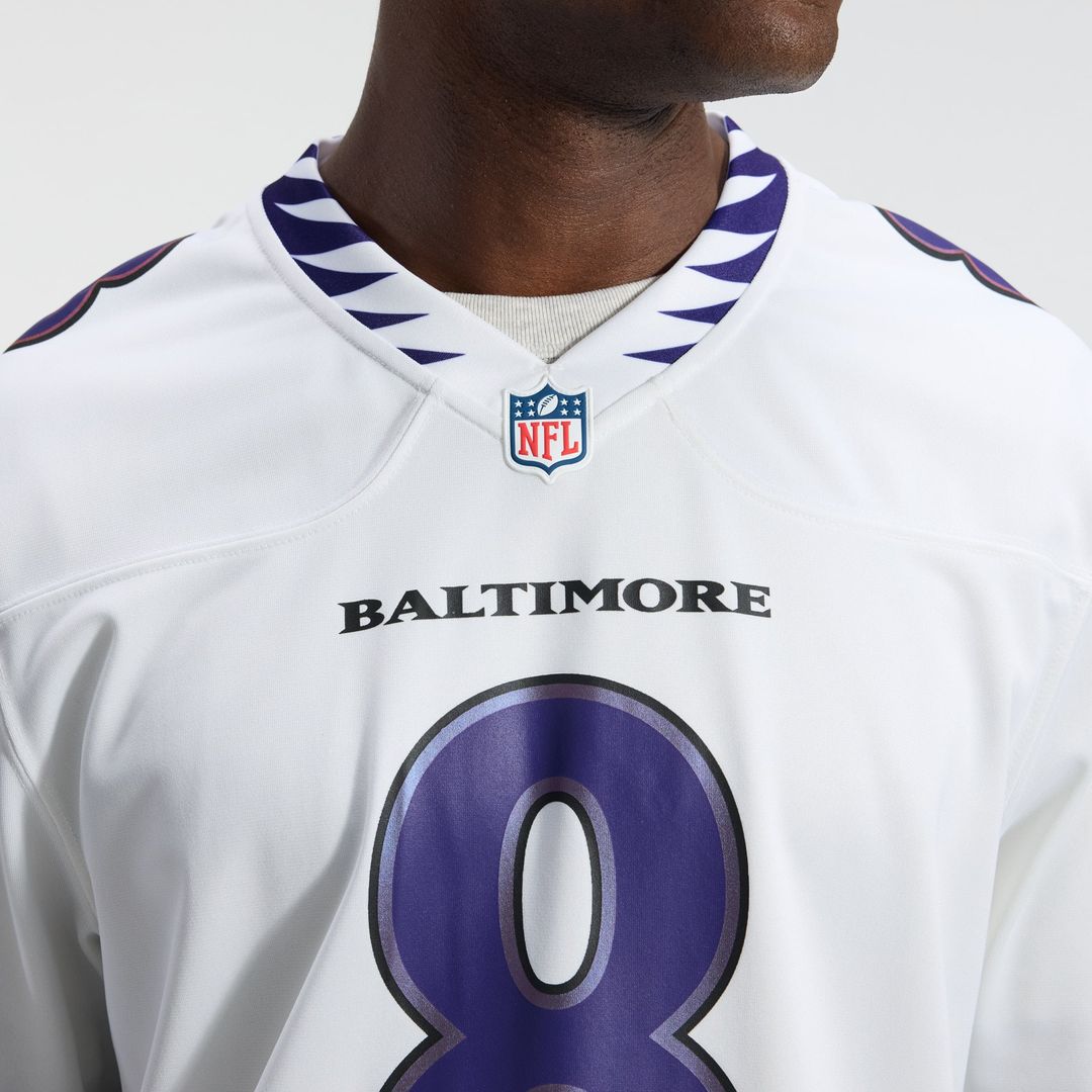 Baltimore Ravens Lamar Jackson Black Alternate Game Jersey | NFL Football Jersey