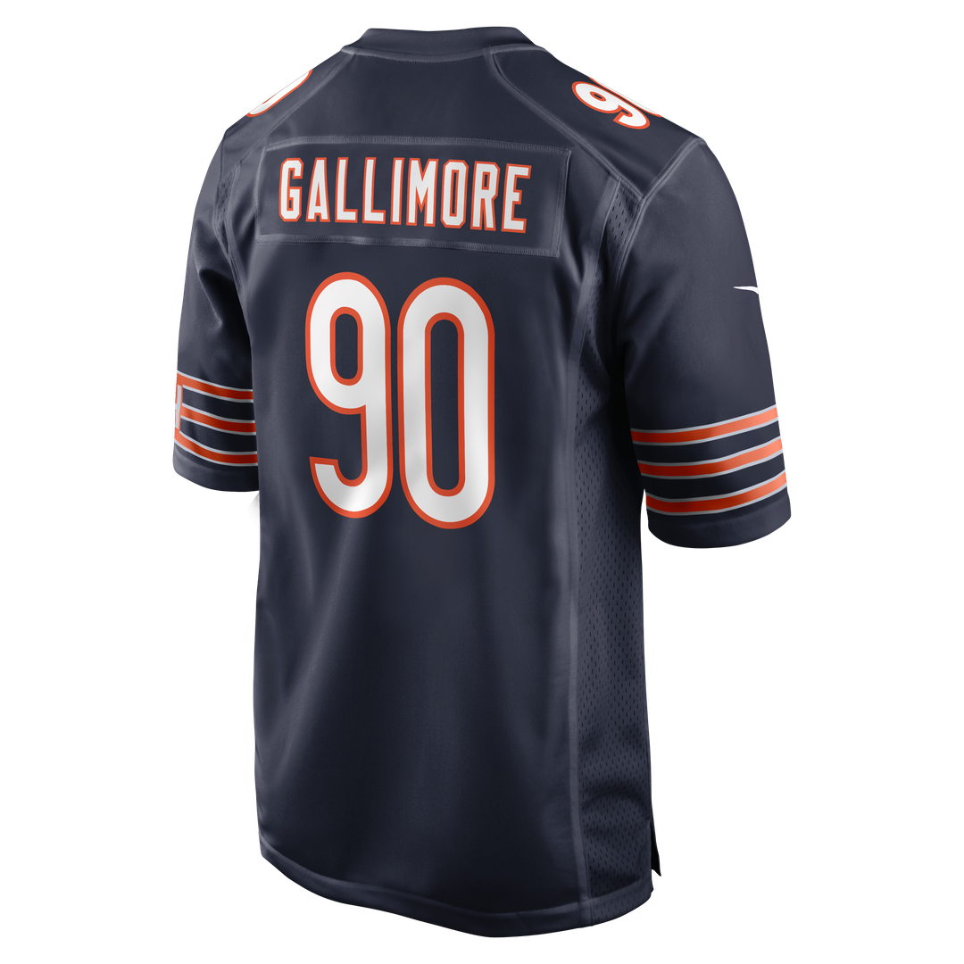 Chicago Bears Neville Gallimore Navy Team Game Jersey | NFL Football Jersey