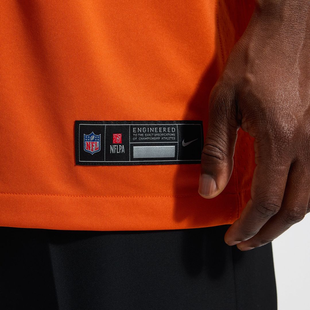 Cincinnati Bengals Joe Burrow Orange Alternate Game Jersey | NFL Football Jersey