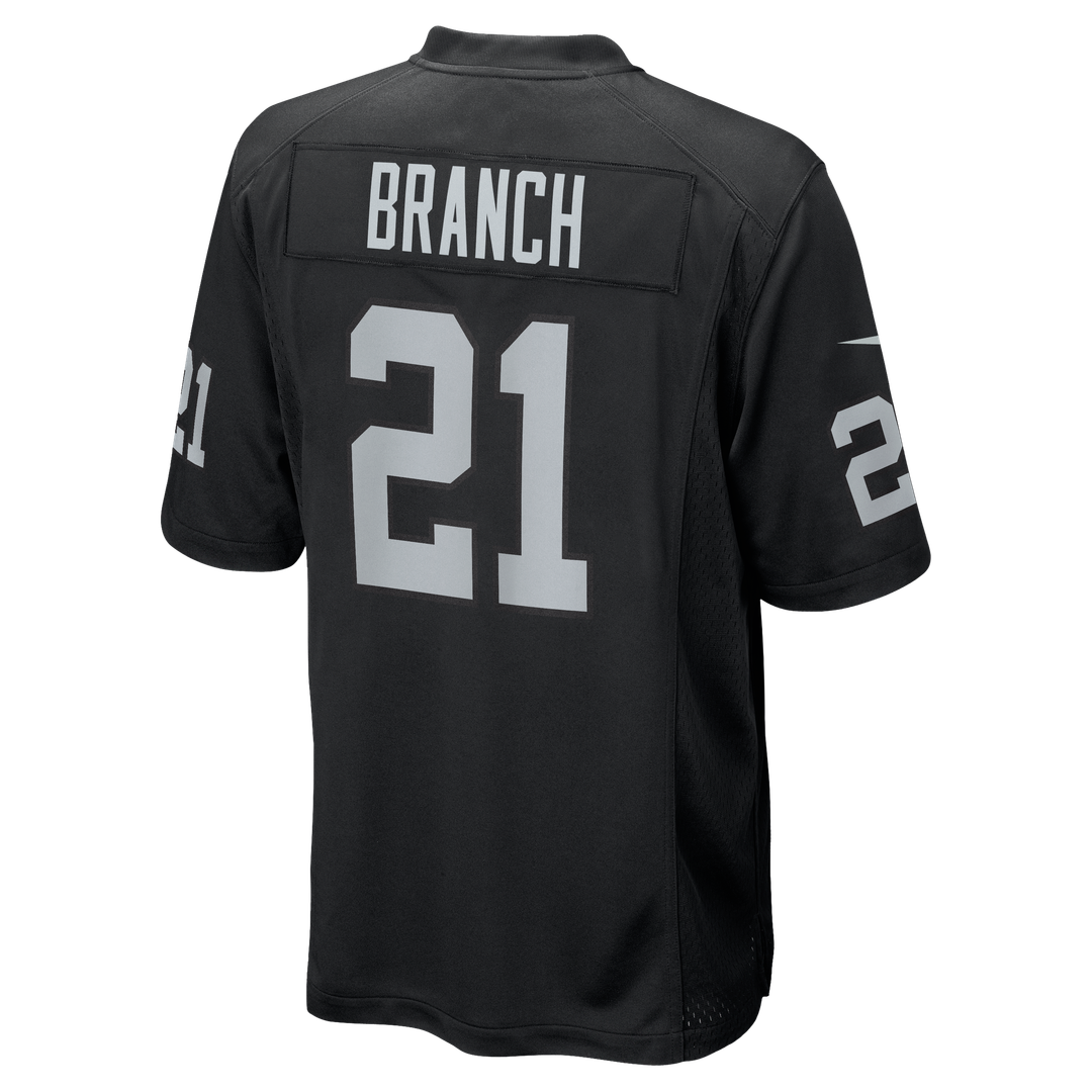 Las Vegas Raiders Cliff Branch Black Retired Player Game Jersey | NFL Football Jersey