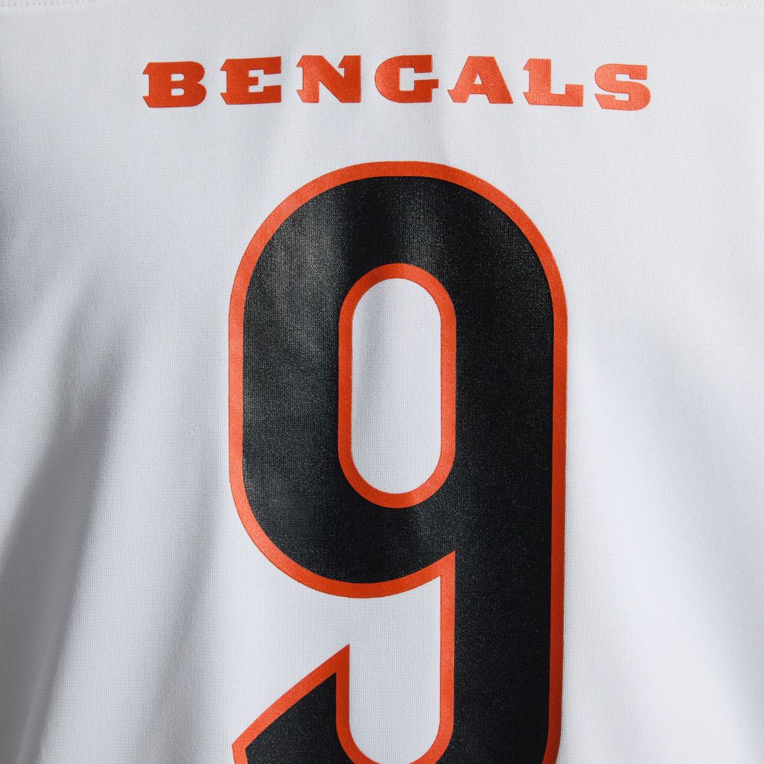 Cincinnati Bengals Joe Burrow Orange Alternate Game Jersey | NFL Football Jersey