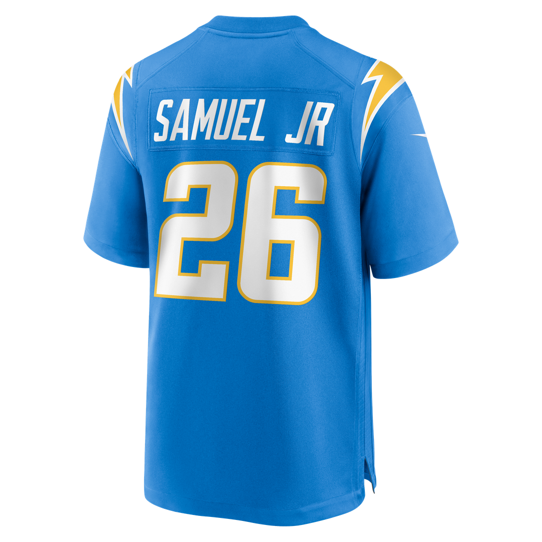 Los Angeles Chargers Asante Samuel Jr. Powder Blue Game Player Jersey | NFL Football Jersey