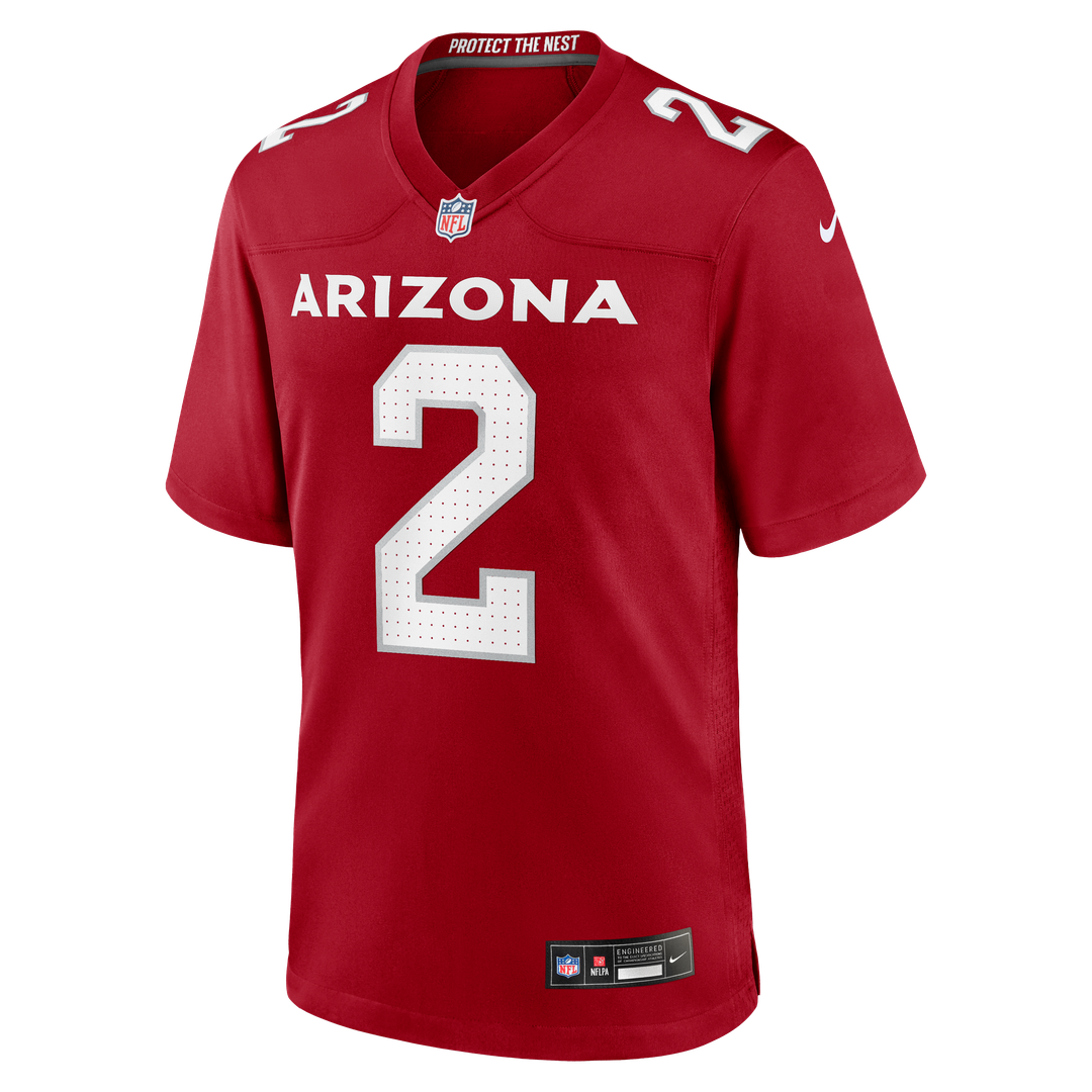 Arizona Cardinals Will Johnson Cardinal Team Game Jersey | NFL Football Jersey