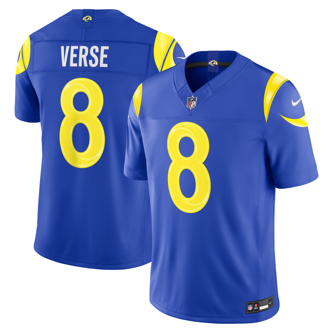 Los Angeles Rams Jared Verse White Vapor F.U.S.E. Stitched Limited Jersey | NFL Football Jersey
