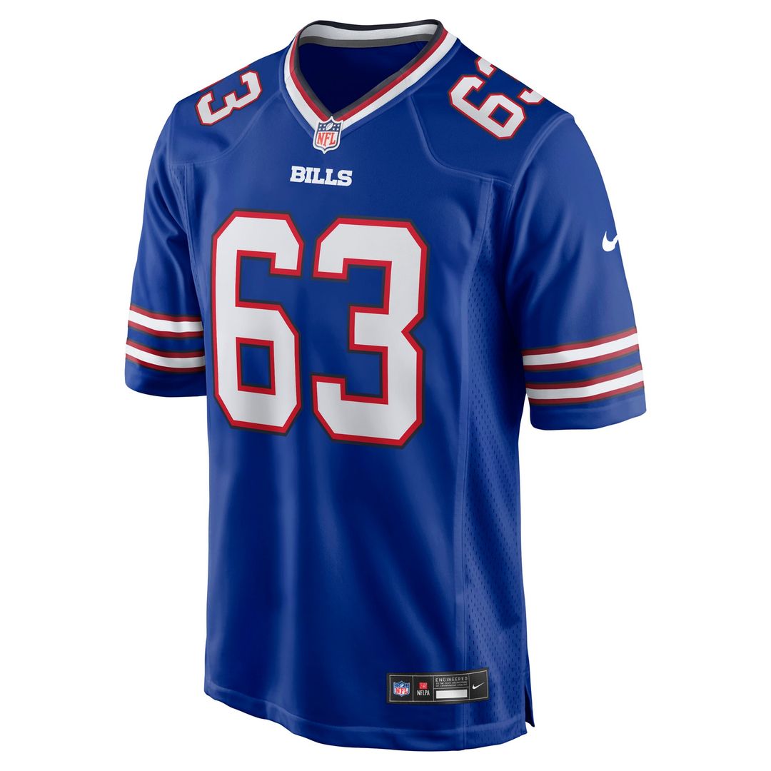 Buffalo Bills Austin Corbett Royal Team Game Jersey | NFL Football Jersey
