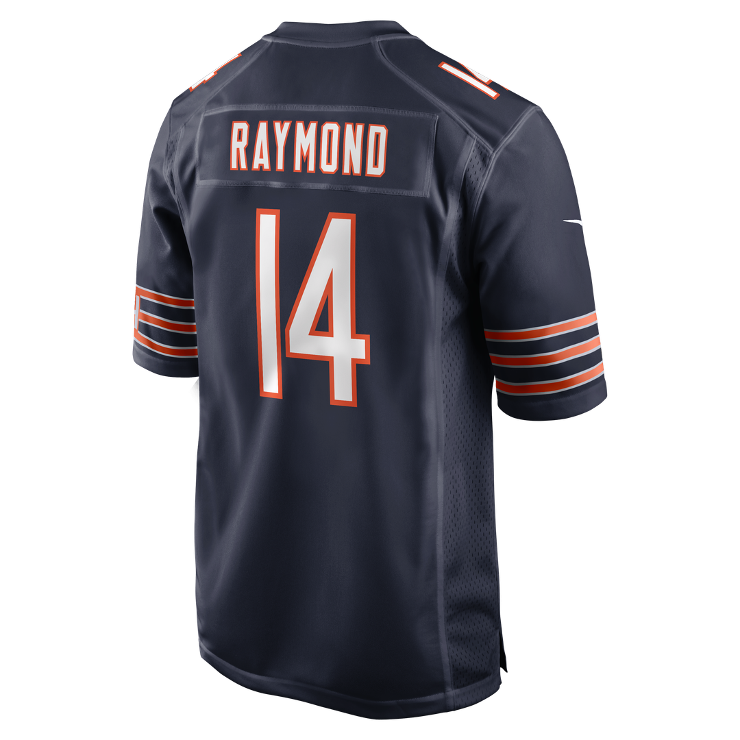Chicago Bears Kalif Raymond Navy Team Game Jersey | NFL Football Jersey