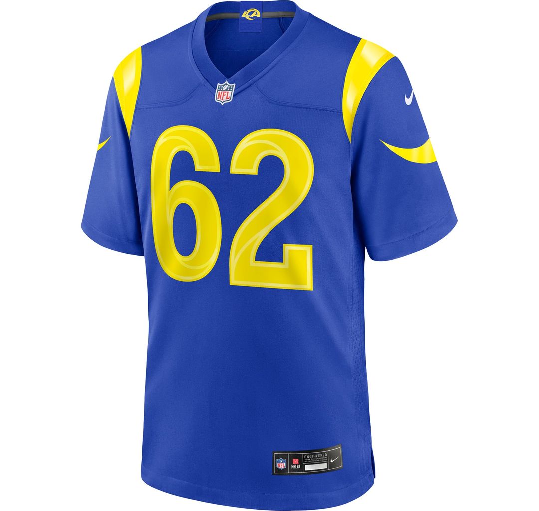 Los Angeles Rams Payton Zdroik Royal Game Jersey | NFL Football Jersey