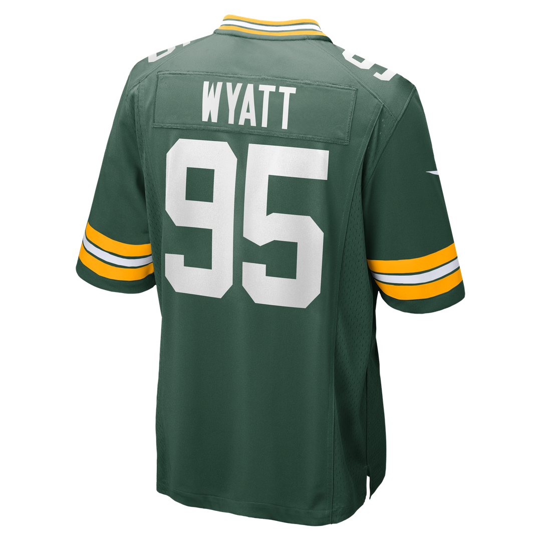 Green Bay Packers Devonte Wyatt Green Player Game Jersey | NFL Football Jersey