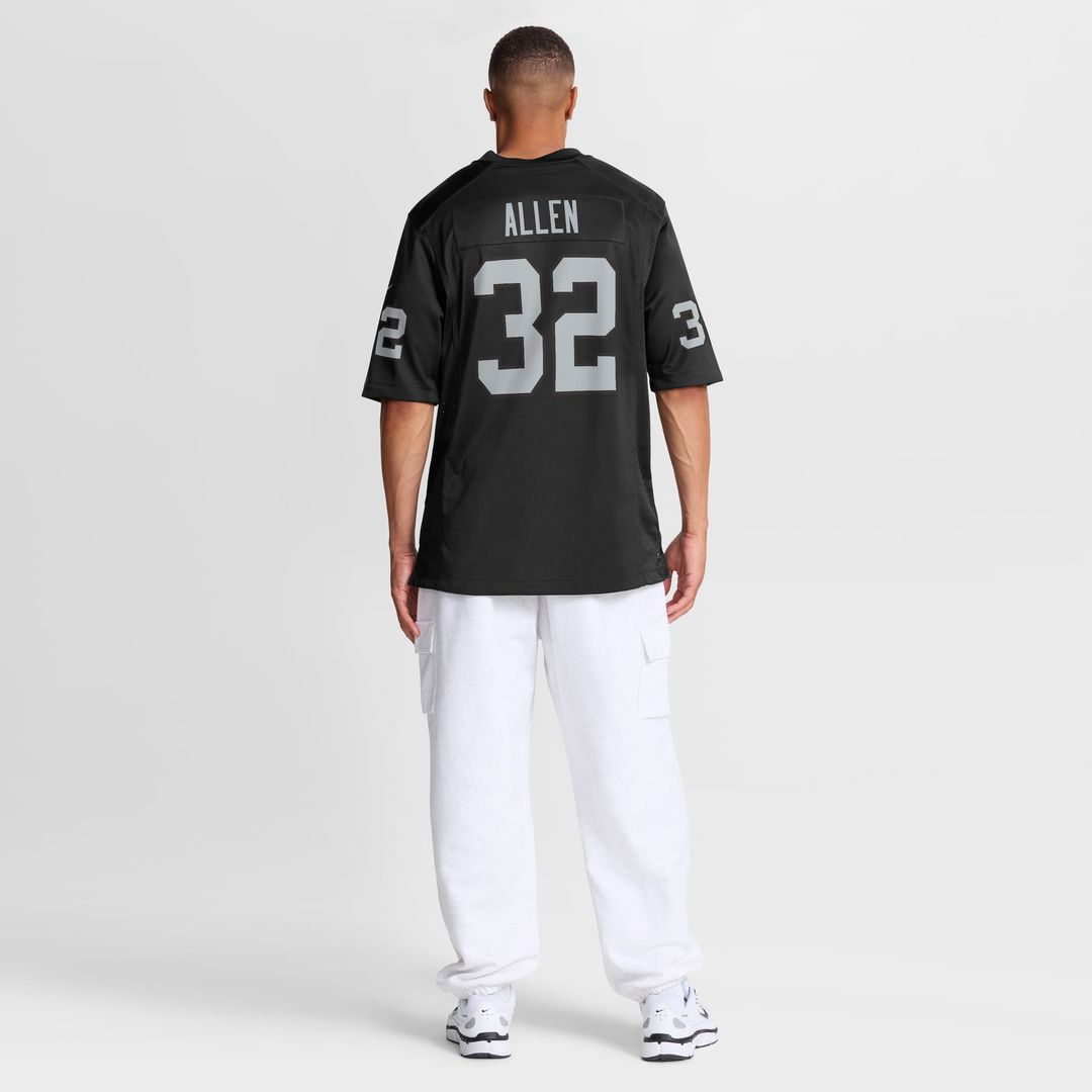 Las Vegas Raiders Marcus Allen Black Game Retired Player Jersey | NFL Football Jersey