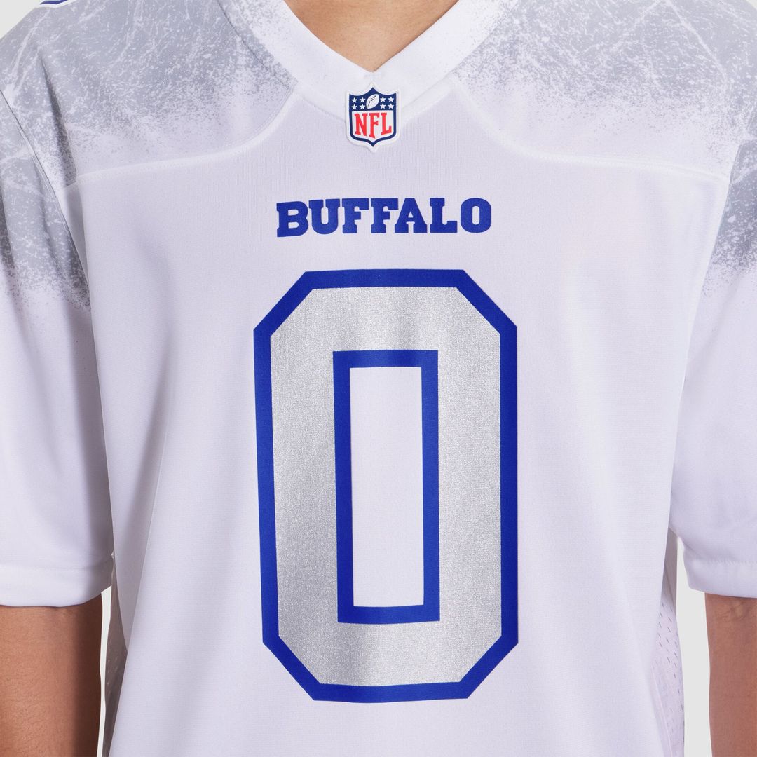 Buffalo Bills Keon Coleman White Rivalries Collection Game Jersey | NFL Football Jersey