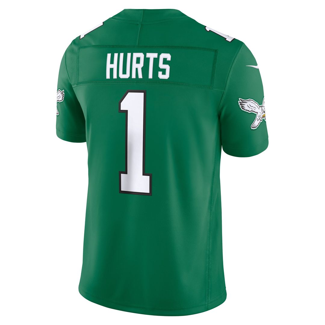Philadelphia Eagles Jalen Hurts Black Alternate Vapor F.U.S.E. Stitched Limited Jersey | NFL Football Jersey