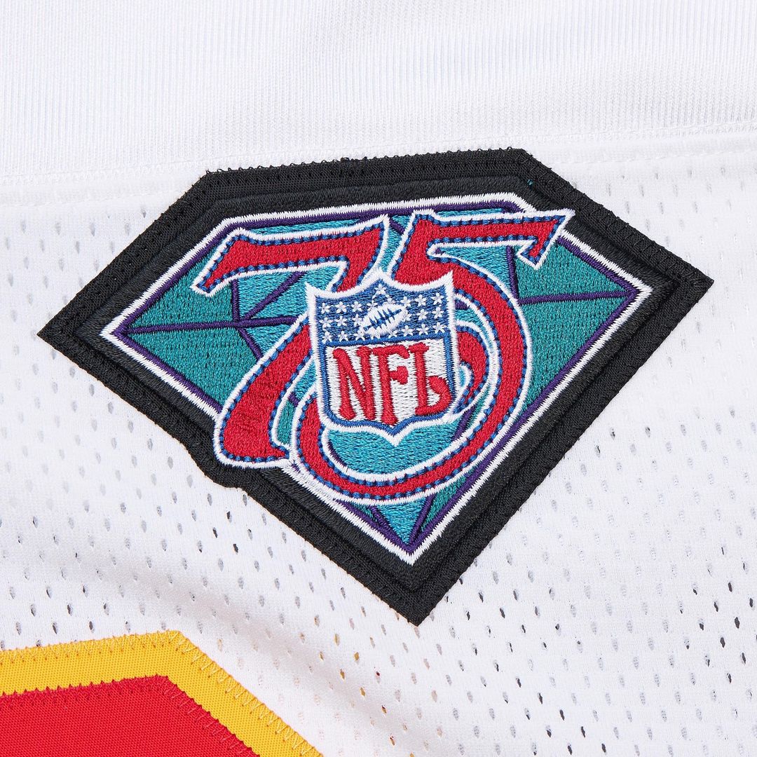 Kansas City Chiefs 1994 Derrick Thomas White Authentic Throwback Retired Player Jersey | NFL Football Jersey