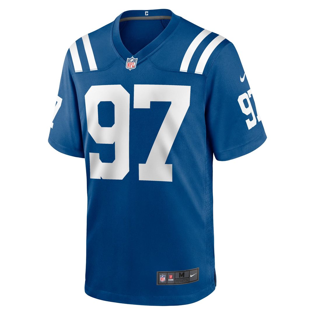 Indianapolis Colts Laiatu Latu Royal Player Game Jersey | NFL Football Jersey