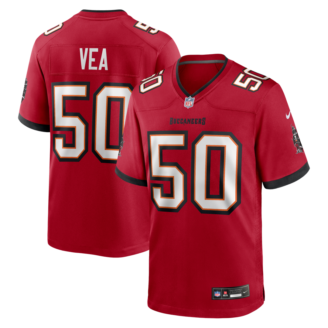 Tampa Bay Buccaneers Vita Vea White White Game Jersey | NFL Football Jersey