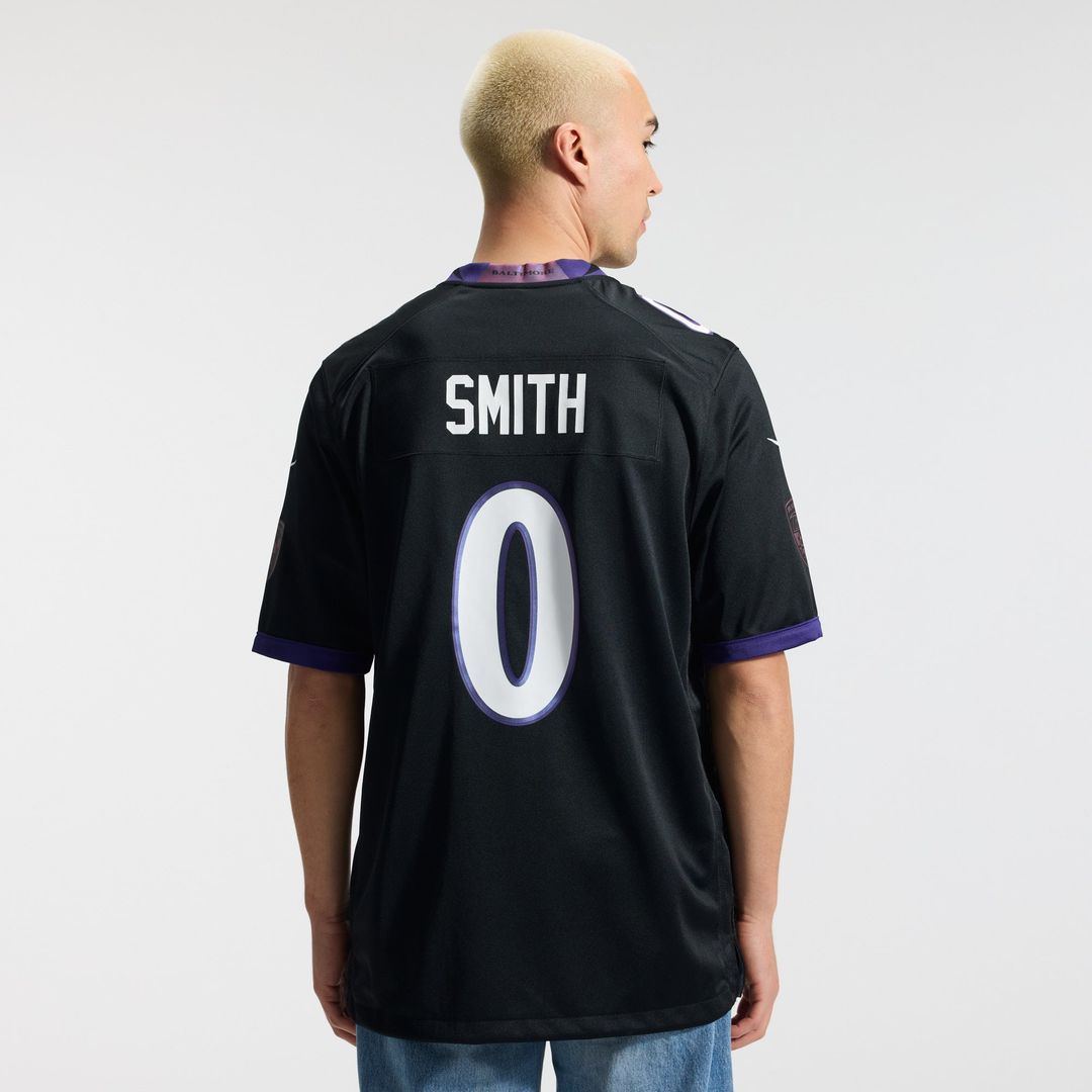 Baltimore Ravens Roquan Smith Purple Alternate Game Jersey | NFL Football Jersey