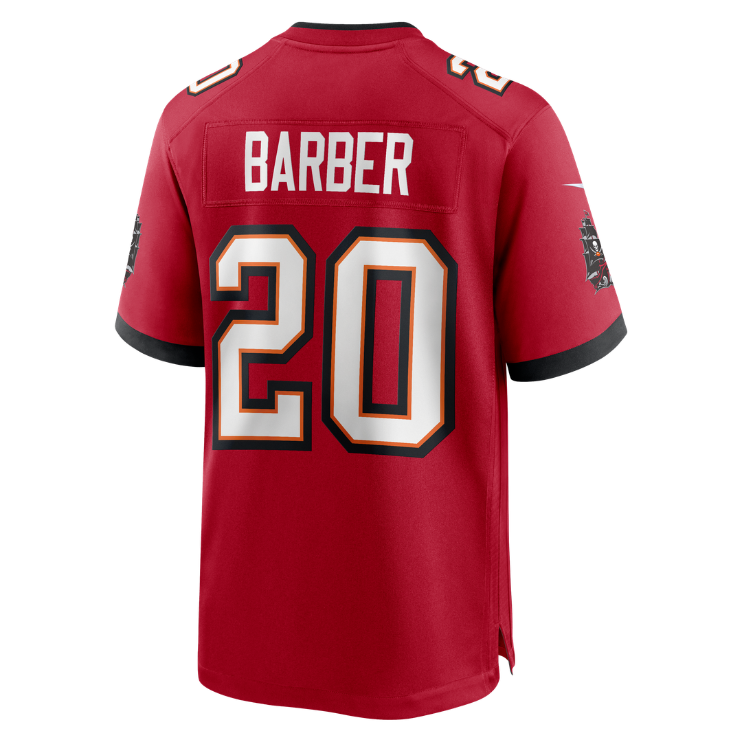 Tampa Bay Buccaneers Ronde Barber Red Game Retired Player Jersey | NFL Football Jersey