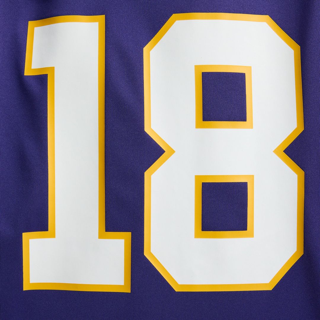 Minnesota Vikings Justin Jefferson White Alternate Game Player Jersey | NFL Football Jersey