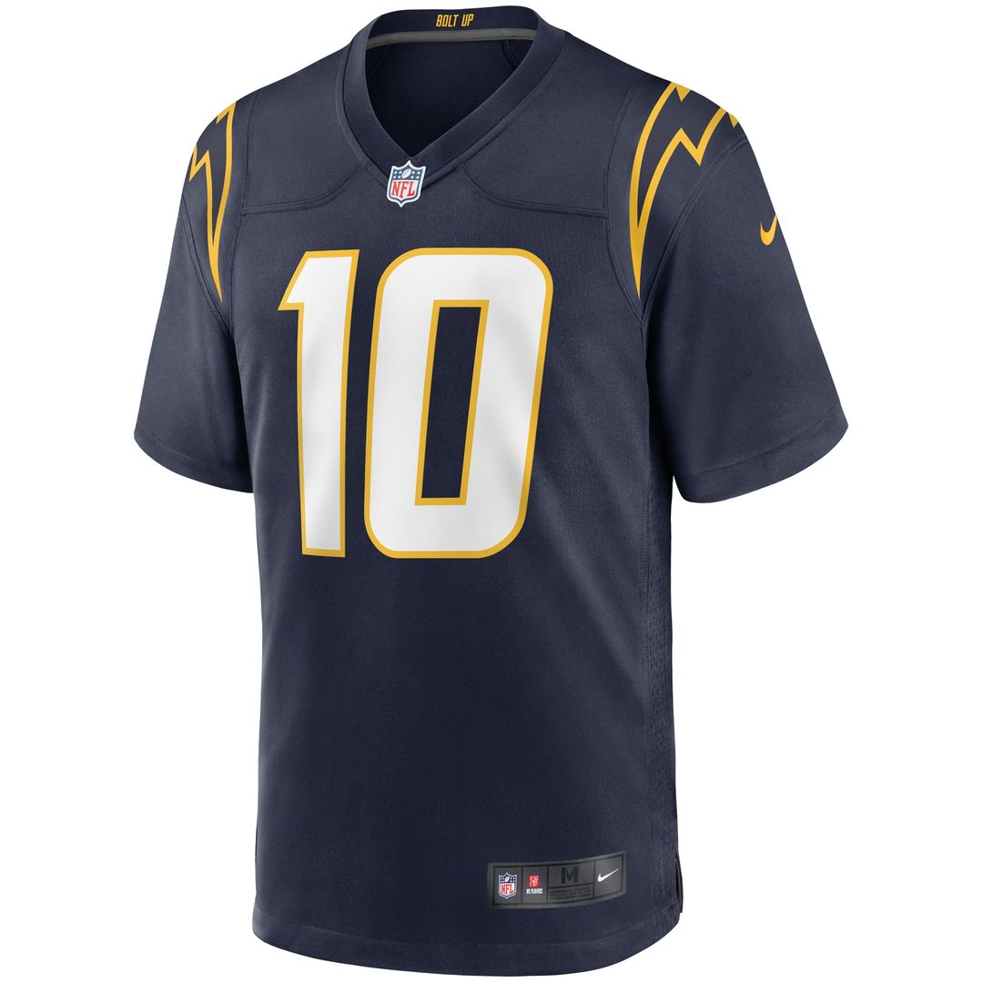 Los Angeles Chargers Justin Herbert Navy Alternate Game Jersey | NFL Football Jersey
