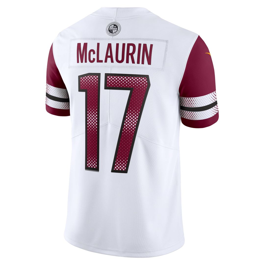 Washington Commanders Terry McLaurin White Vapor Limited Jersey | NFL Football Jersey