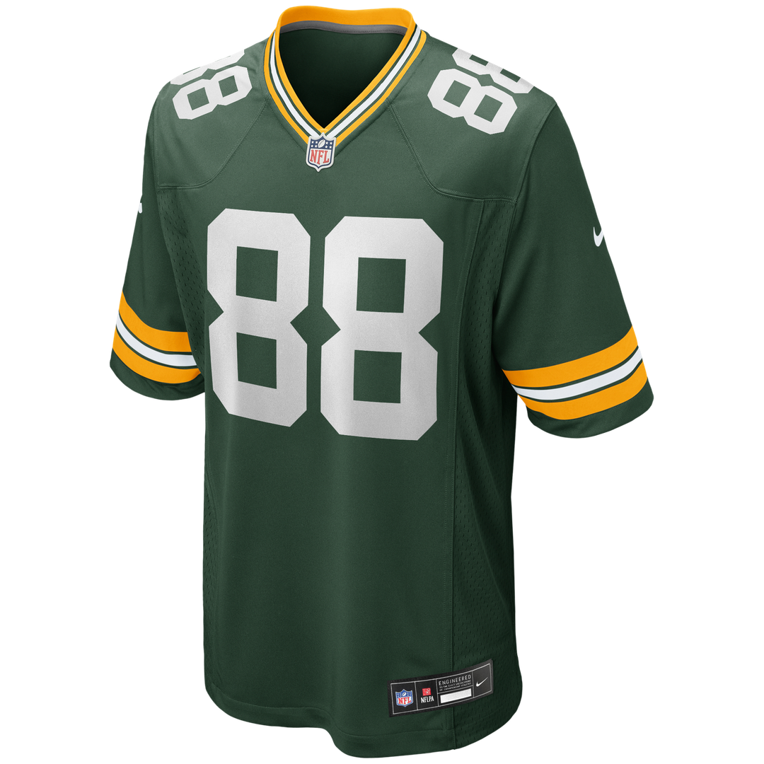 Green Bay Packers Jermichael Finley Green Game Retired Player Jersey | NFL Football Jersey
