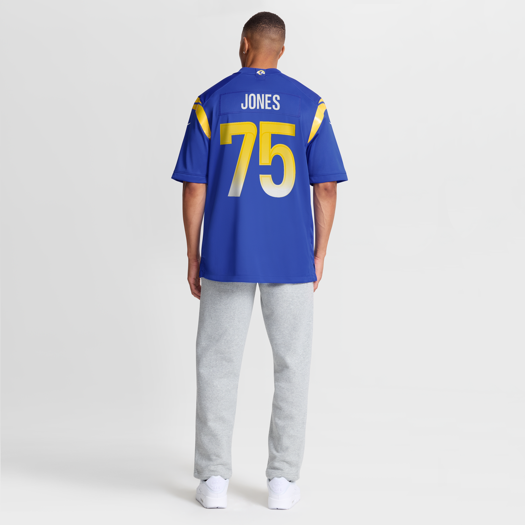 Los Angeles Rams Deacon Jones Royal Game Retired Player Jersey | NFL Football Jersey