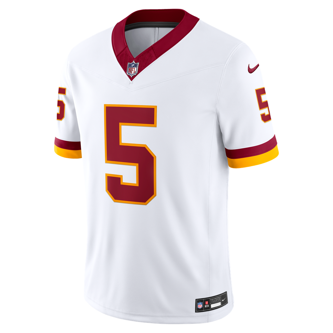 Washington Commanders Jayden Daniels Burgundy Team Vapor F.U.S.E. Stitched Limited Jersey | NFL Football Jersey