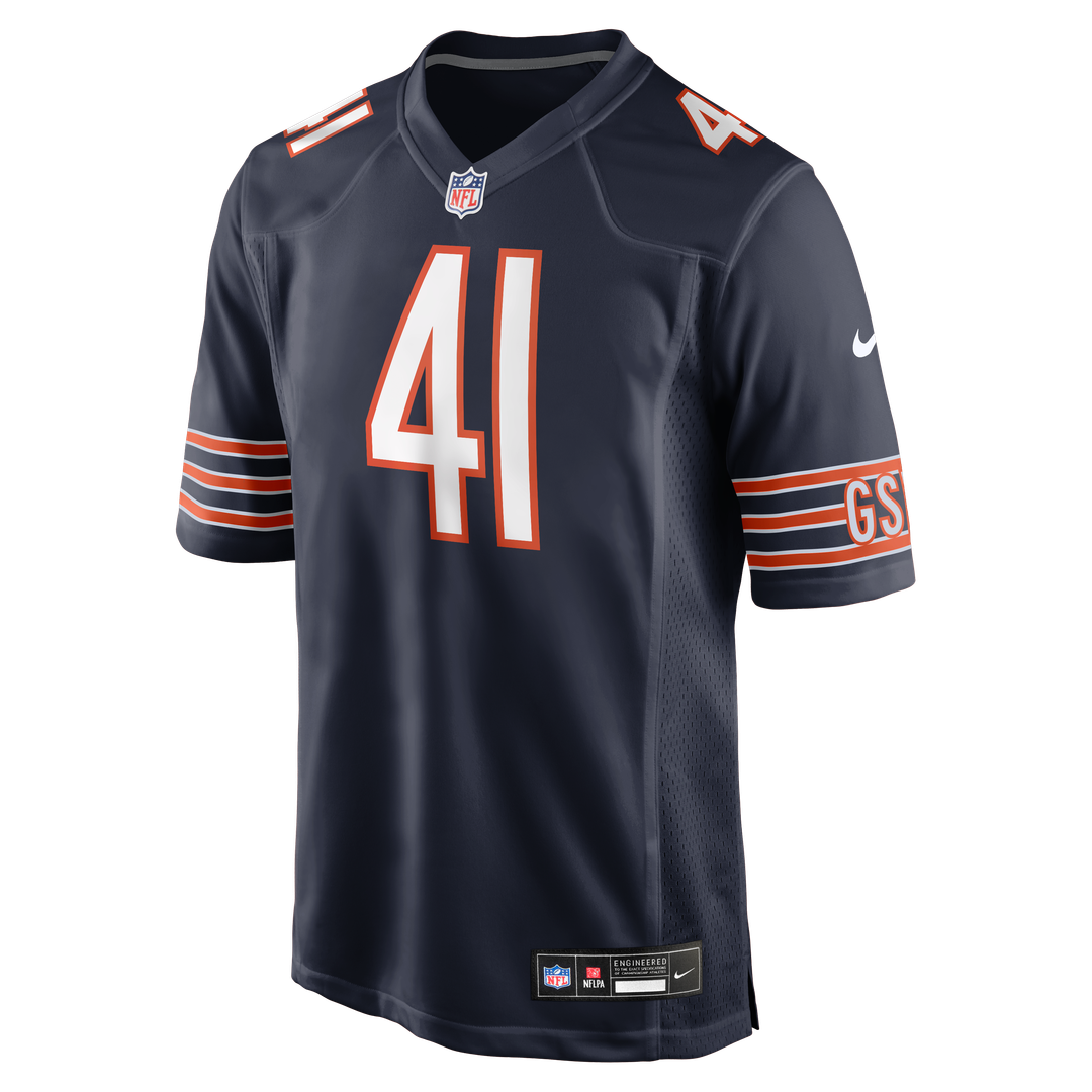 Chicago Bears Brian Piccolo Navy Game Retired Player Jersey | NFL Football Jersey