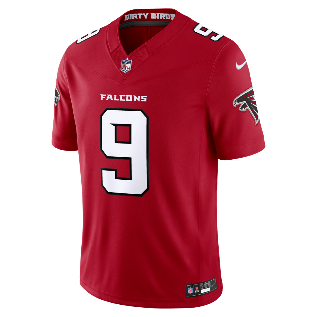 Atlanta Falcons Michael Penix Jr. White Vapor F.U.S.E. Stitched Limited Jersey | NFL Football Jersey