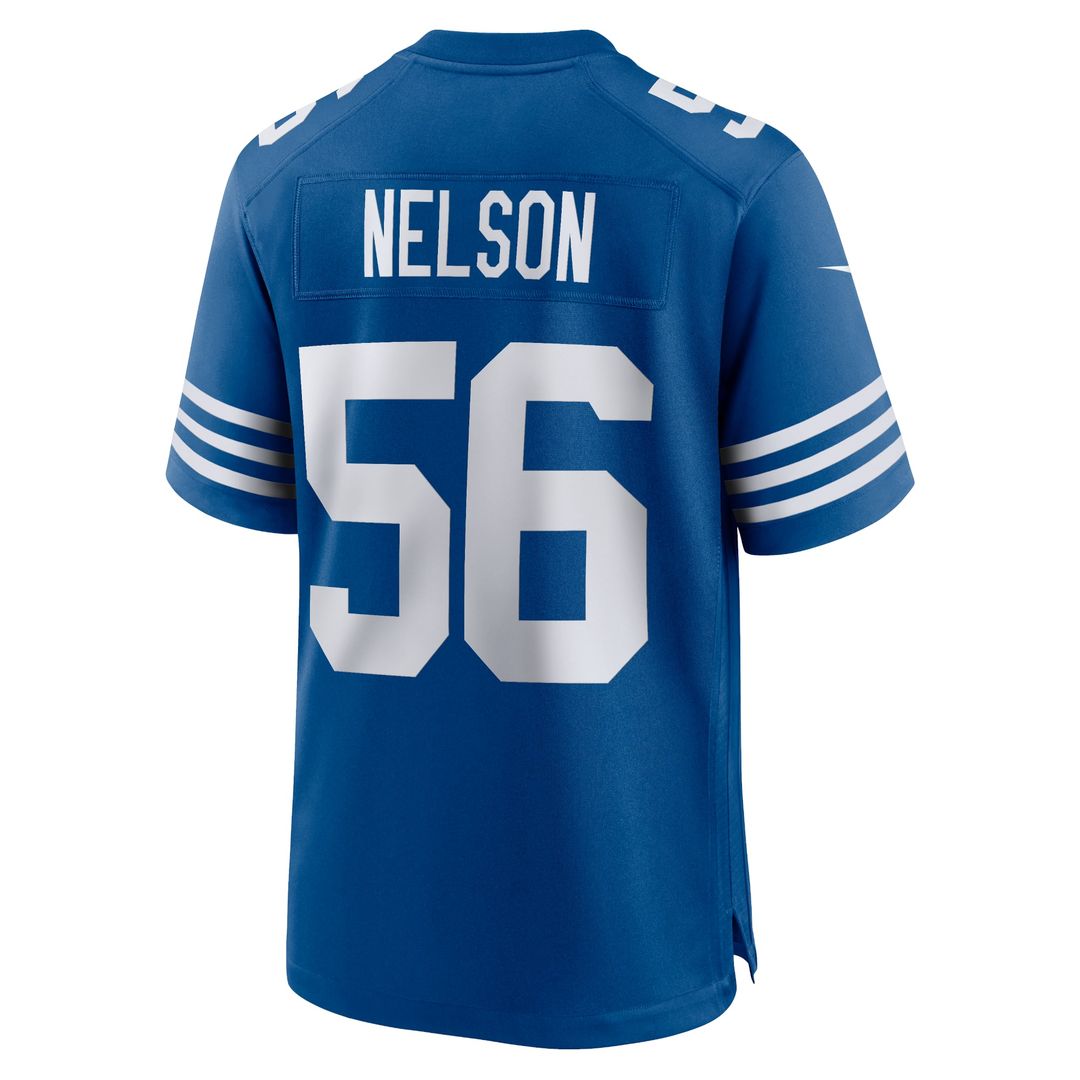 Indianapolis Colts Quenton Nelson Royal Alternate Game Jersey | NFL Football Jersey