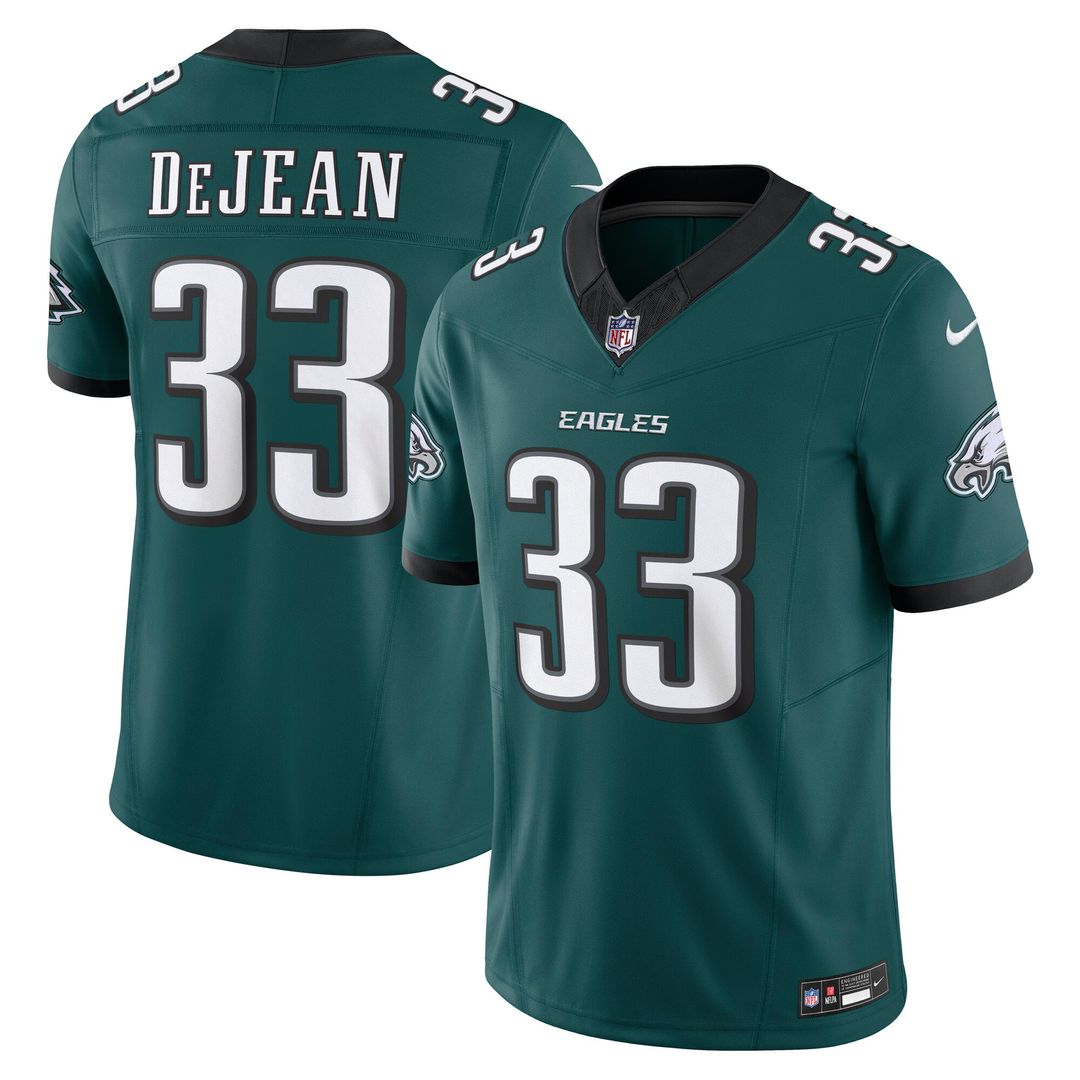 Philadelphia Eagles Cooper DeJean Kelly Green Alternate 2 Vapor F.U.S.E. Limited Jersey | NFL Football Jersey
