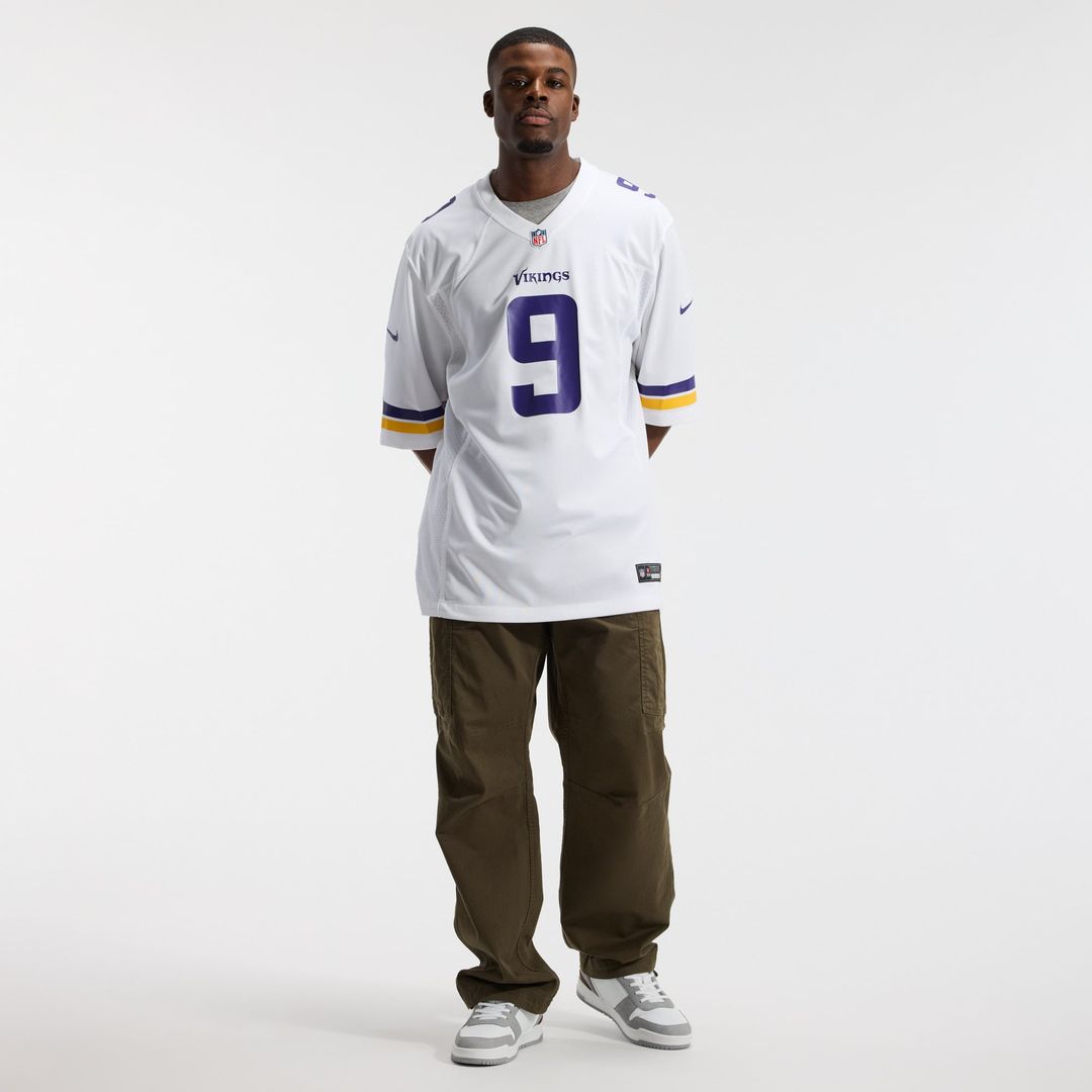Minnesota Vikings J.J. McCarthy White Game Jersey | NFL Football Jersey