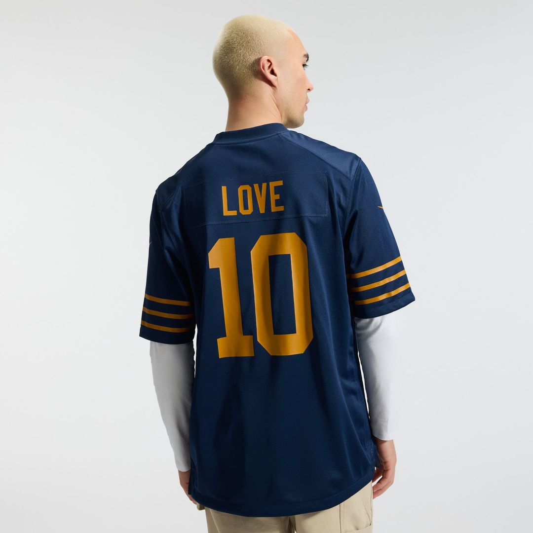Green Bay Packers Love Green Player Game Jersey | NFL Football Jersey