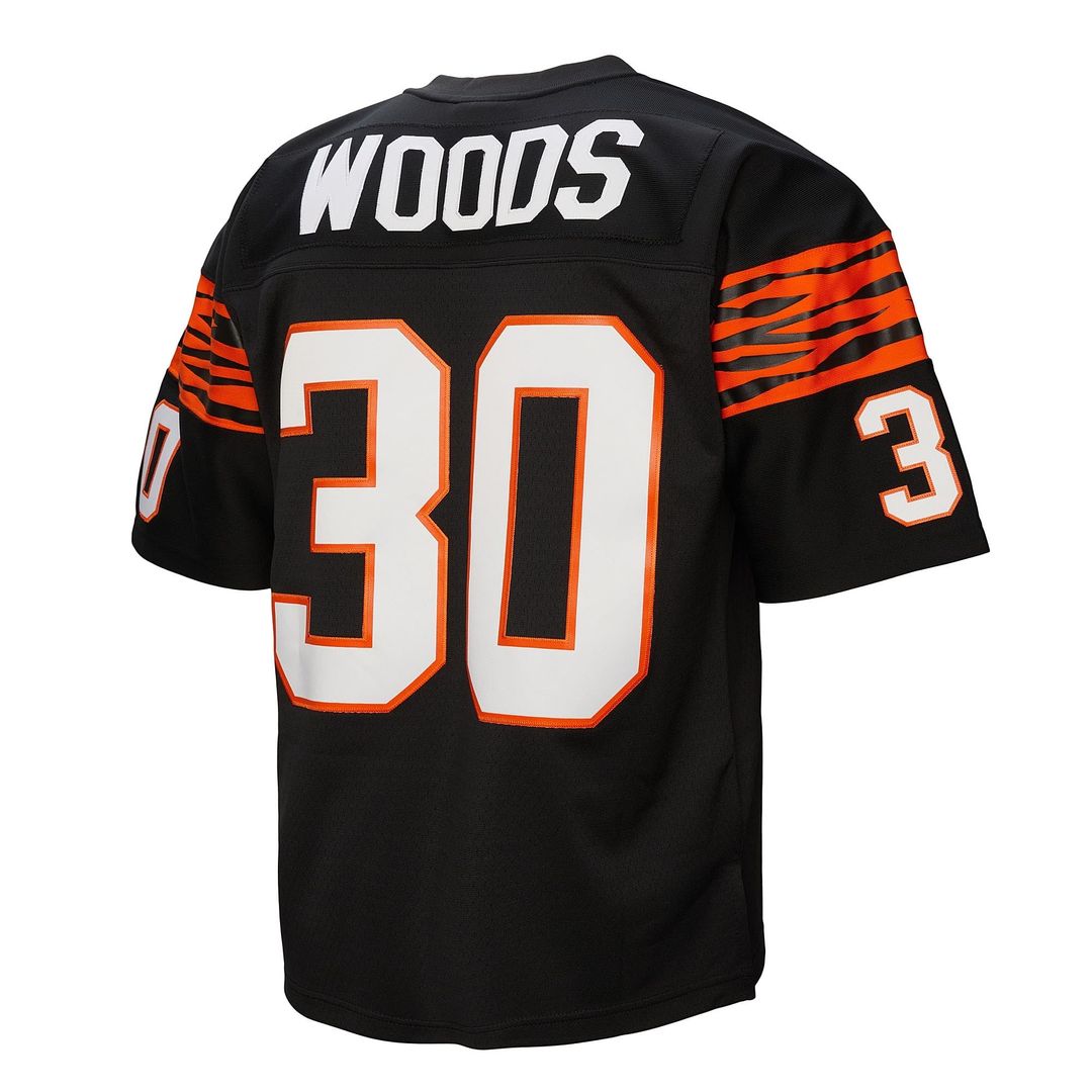 Cincinnati Bengals Ickey Woods Black 1988 Legacy Replica Jersey | NFL Football Jersey