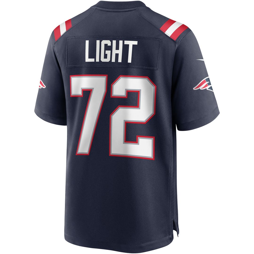 New England Patriots Matt Light Navy Game Retired Player Jersey | NFL Football Jersey
