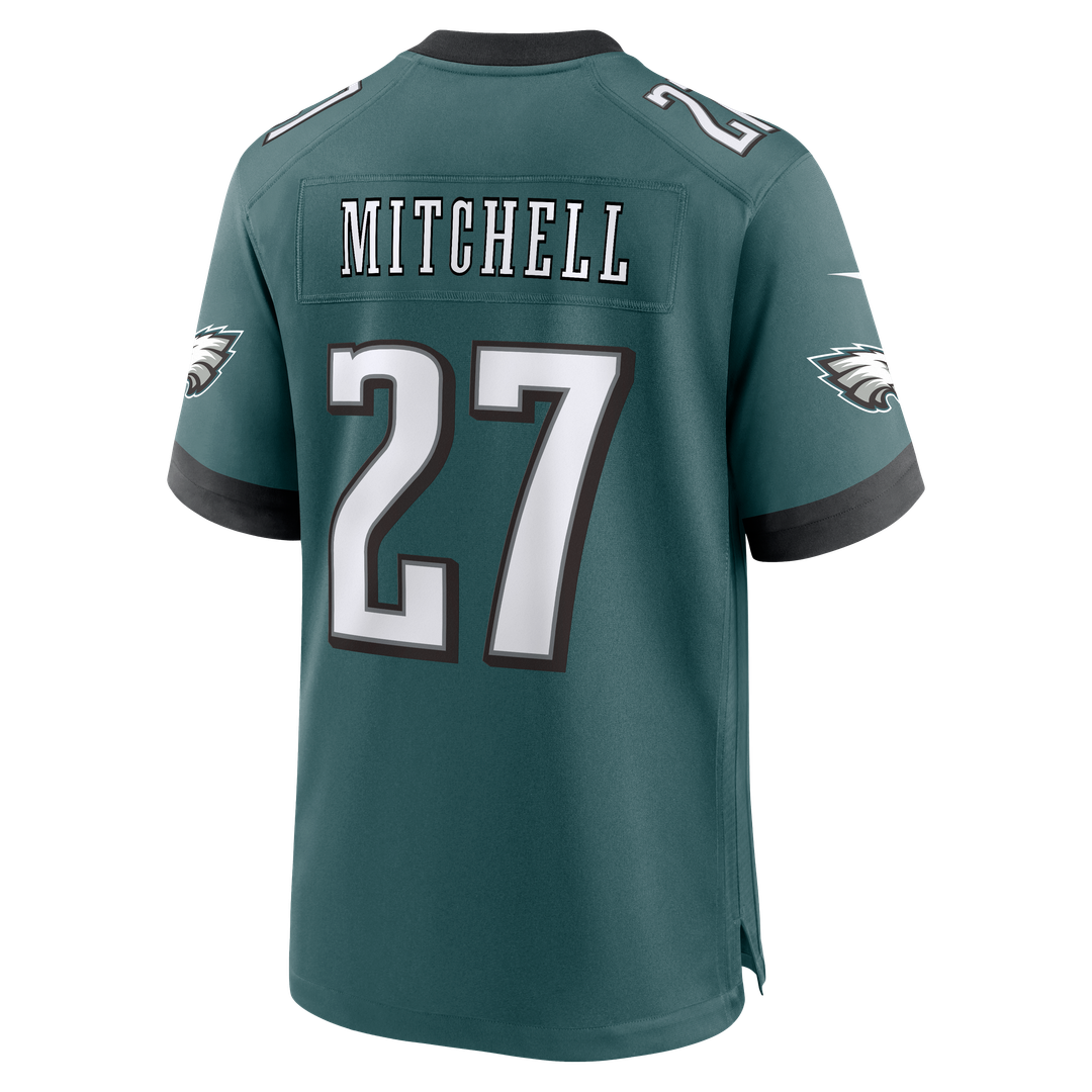 Philadelphia Eagles Quinyon Mitchell Kelly Green Alternate Game Jersey | NFL Football Jersey
