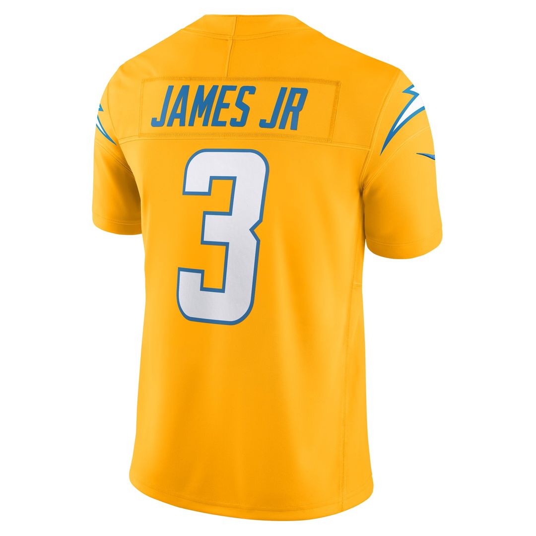 Los Angeles Chargers Derwin James Jr. Gold Alternate Charger Power Vapor F.U.S.E. Limited Jersey | NFL Football Jersey