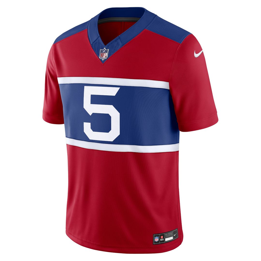 New York Giants Kayvon Thibodeaux Century Red Alternate Vapor F.U.S.E. Limited Jersey | NFL Football Jersey